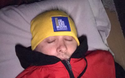 Pathways CEO sleeps out with Vinnies