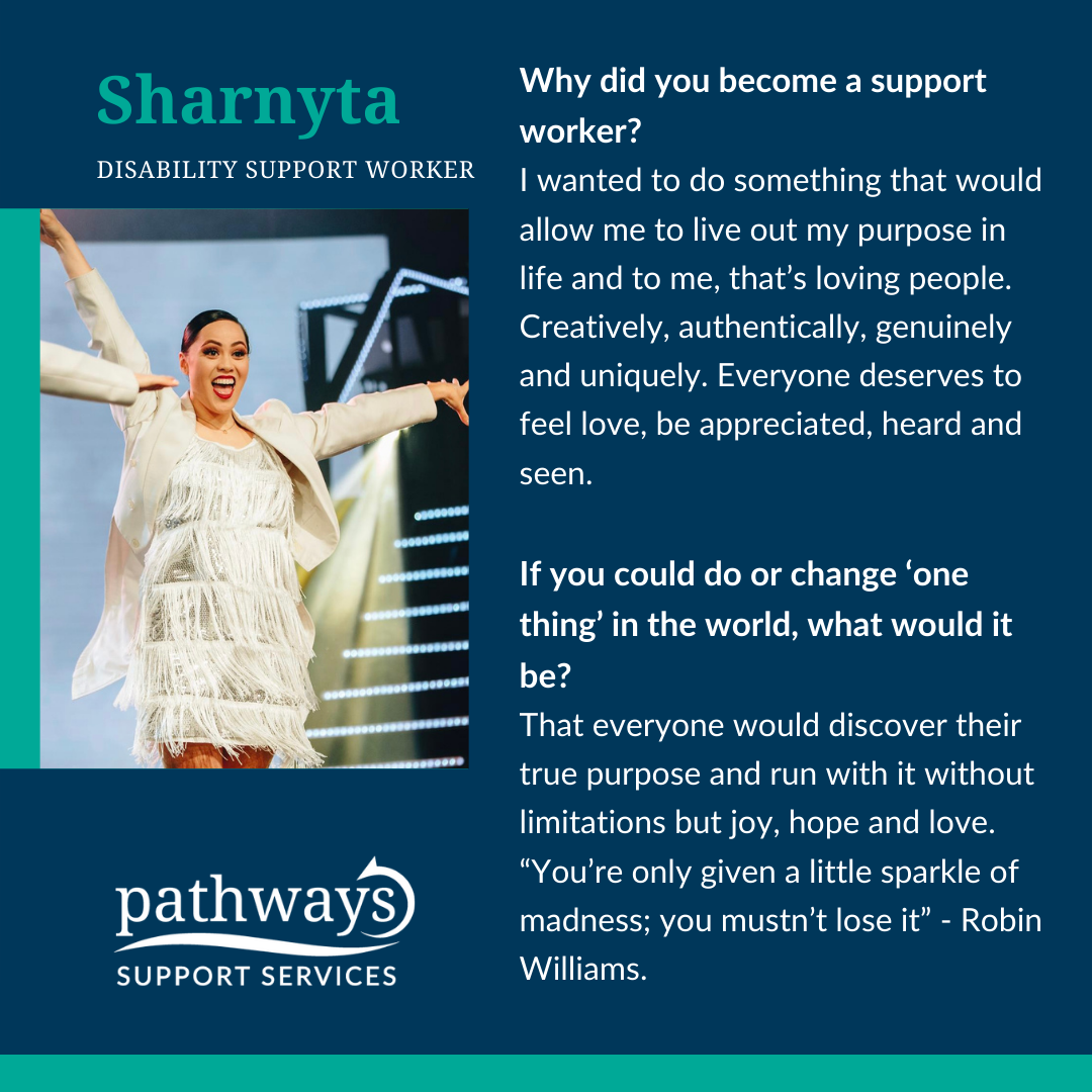 Meet Sharnyta Pathways DSW